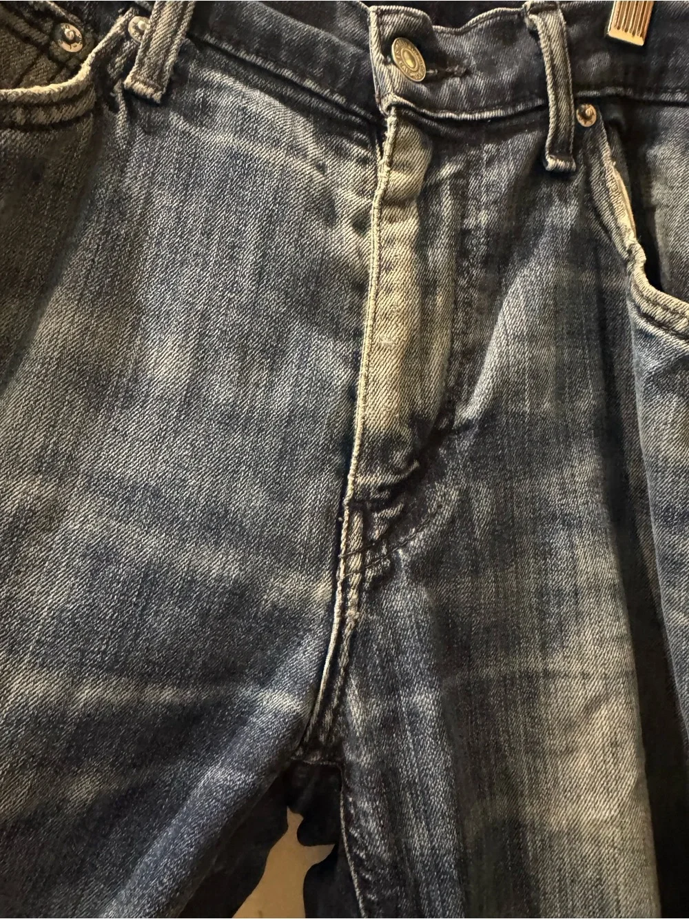 2 pair 541 Levi's Slim Straight Dark Blue Washed Jeans